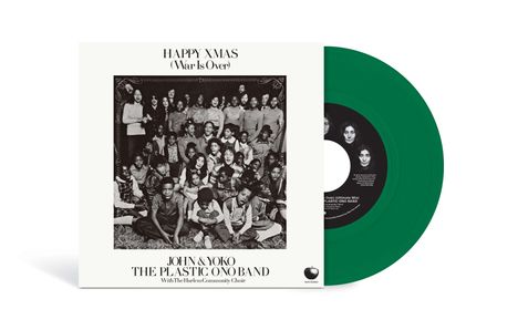 John Lennon & Yoko Ono: Happy Xmas (War Is Over) (Limited Edition) (Evergreen Vinyl), Single 7"