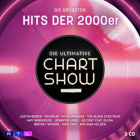 Die Ultimative Chartshow - Hits der 2000er, 3 CDs