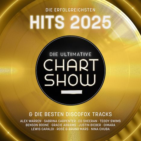 Die Ultimative Chartshow - Hits 2025, 3 CDs