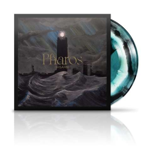 Ihsahn: Pharos (Limited Edition) (Black/Turquoise/White Swirled Vinyl), LP