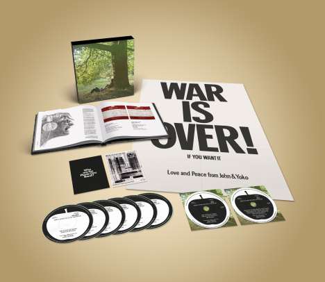 John Lennon: Plastic Ono Band (Limited Edition Box-Set), 6 CDs, 2 Blu-ray Audio und 1 Buch
