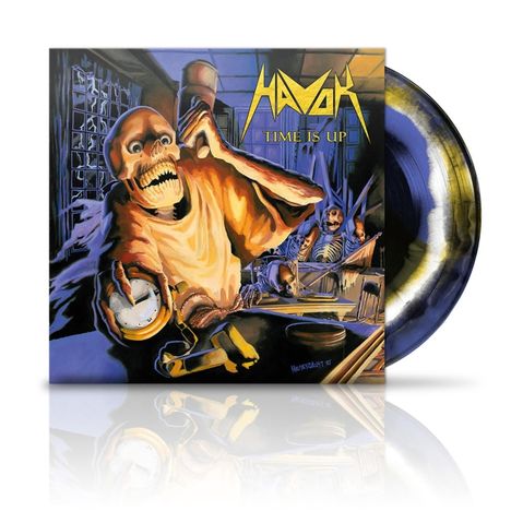 Havok: Time Is Up (Black/Blue White &amp; Yellow Swirl Vinyl), LP