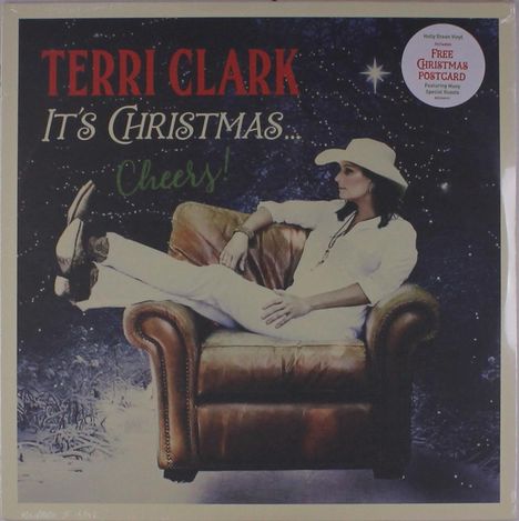 Terri Clark: It's Christmas... Cheers! (Holly Green Vinyl), LP