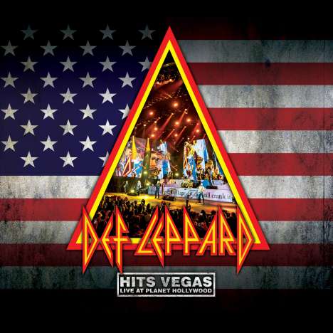 Def Leppard: Hits Vegas: Live At Planet Hollywood, 2 CDs und 1 DVD