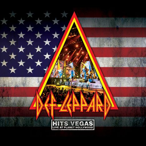 Def Leppard: Hits Vegas: Live At Planet Hollywood (Limited Edition) (Transparent Blue Vinyl), 3 LPs