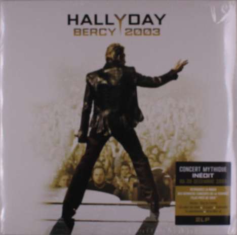 Johnny Hallyday: Bercy 2003, 2 LPs
