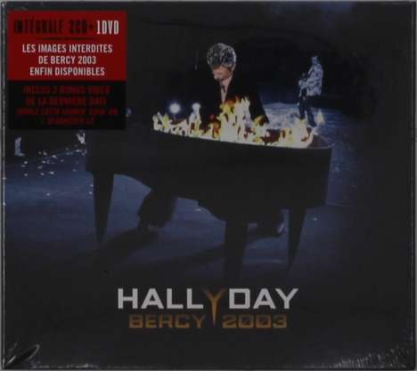 Johnny Hallyday: Bercy 2003, 2 CDs und 1 DVD