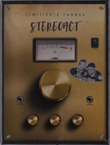 Stereoact: 100% (limitierte Fanbox), 2 CDs und 1 Merchandise