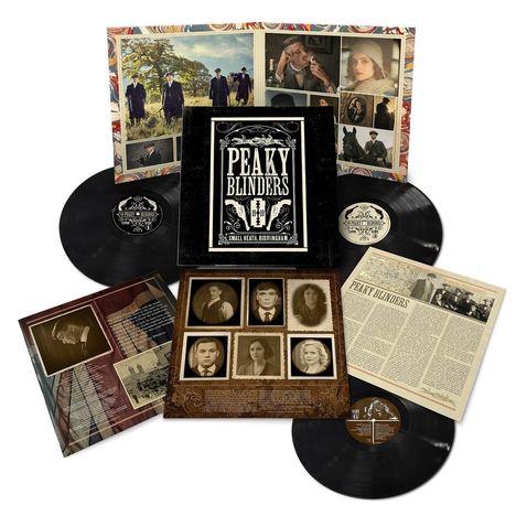 Filmmusik: Peaky Blinders Season 1 - 5, 3 LPs