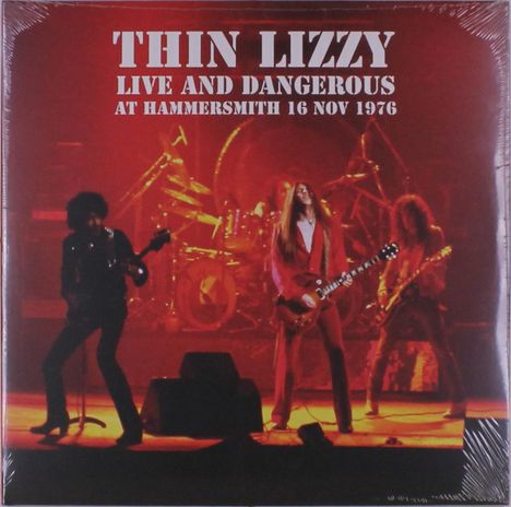 Thin Lizzy: Live And Dangerous At Hammersmith 16 Nov 1976, 2 LPs