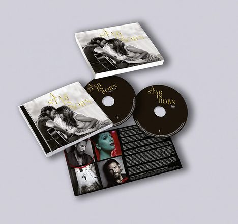 Lady Gaga: A Star Is Born (Soundtrack & Film), 1 CD und 1 DVD
