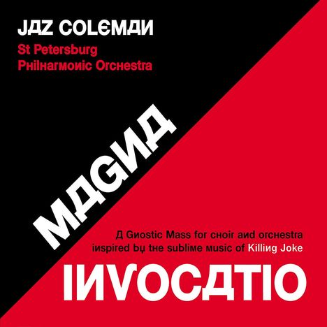 Jaz Coleman (Killing Joke): Magna Invocatio (Black &amp; Red Vinyl), 2 LPs