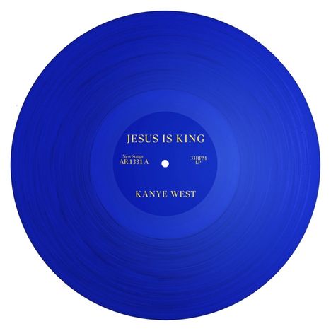 Kanye West: Jesus Is King (180g) (Limited Edition) (Blue Vinyl), LP