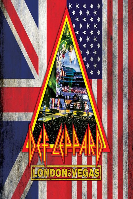 Def Leppard: London To Vegas (Limited Deluxe Box), 2 DVDs und 4 CDs