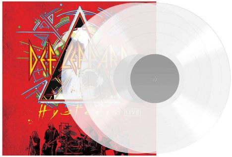 Def Leppard: Hysteria At The O2 (180g) (Limited Edition) (Crystal Clear Vinyl), 2 LPs