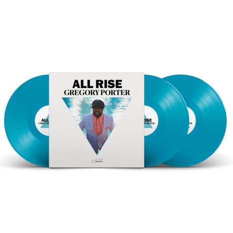 Gregory Porter (geb. 1971): All Rise (180g) (Limited Edition) (Blue Vinyl), 3 LPs