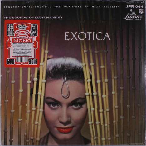 Martin Denny (1911-2005): Exotica (Limited Edition) (Red Vinyl) (mono), LP