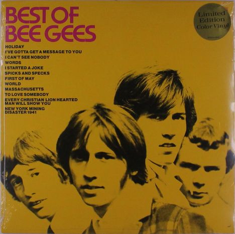 Bee Gees: Best Of Bee Gees (Limited Edition) (Colored Vinyl), LP