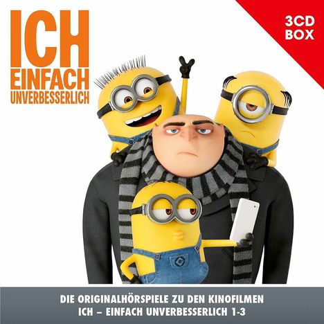 Ich-Einfach Unverbesserlich 3-CD Hörspielbox, 3 CDs