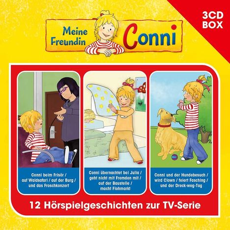 Meine Freundin Conni-3-CD Hörspielbox Vol.3, 3 CDs