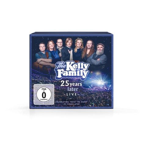 The Kelly Family: 25 Years Later - Live (Deluxe Edition), 2 CDs und 2 DVDs