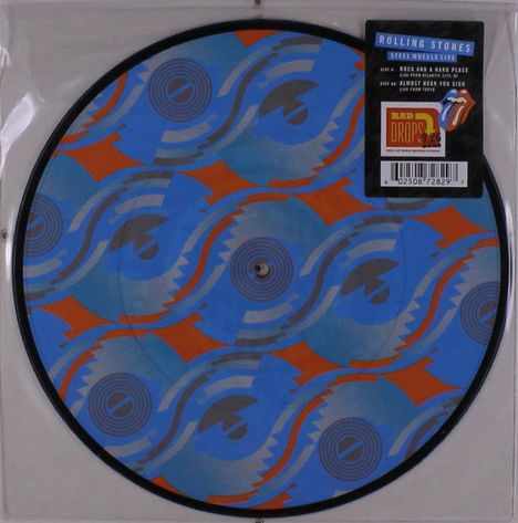 The Rolling Stones: Steel Wheels Live (Atlantic City 1989) (RSD 2020) (Limited Edition) (Picture Disc), Single 10"
