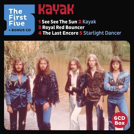 Kayak: The First Five (Limited Edition), 6 CDs