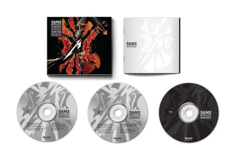 Metallica: S&M2, 2 CDs und 1 Blu-ray Disc