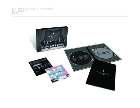 BTS (Bangtan Boys/Beyond The Scene): Map Of The Soul: 7 - The Journey (Limited Edition Version A), 1 CD und 1 Blu-ray Disc