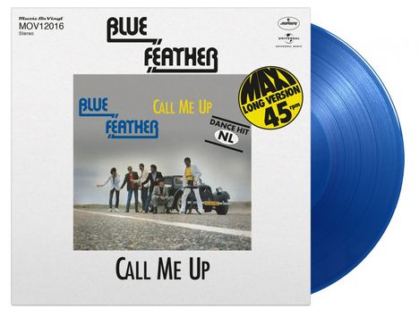 Blue Feather: Call Me Up/Let's Funk Tonight (RSD 2021) (180g) (Limited Numbered 40th Anniversary Edition) (Transparent Blue Vinyl) (45 RPM), Single 12"