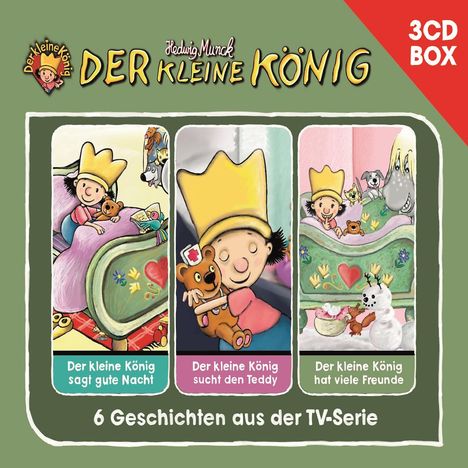 Der kleine König 3 CD-Hörspielbox, 3 CDs