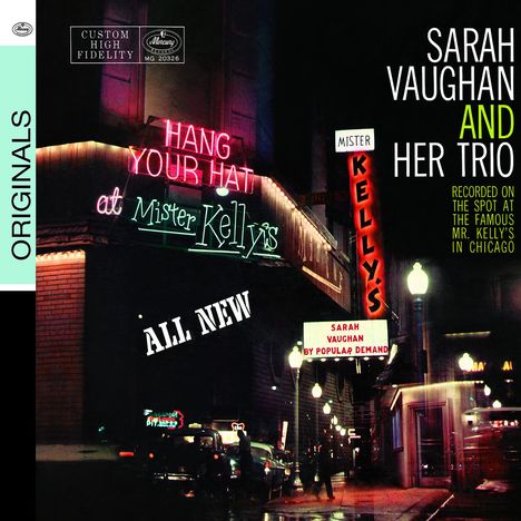 Sarah Vaughan (1924-1990): Sarah Vaughan At Mister Kelly's - Live, CD
