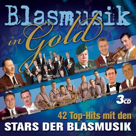 Blasmusik in Gold, 3 CDs