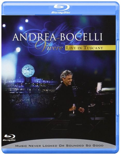 Vivere: Live In Tuscany (Blu-ray), Blu-ray Disc