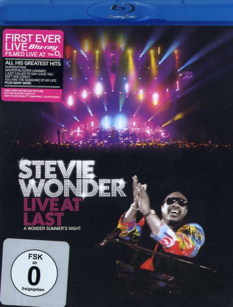Live At Last (Blu-ray), Blu-ray Disc