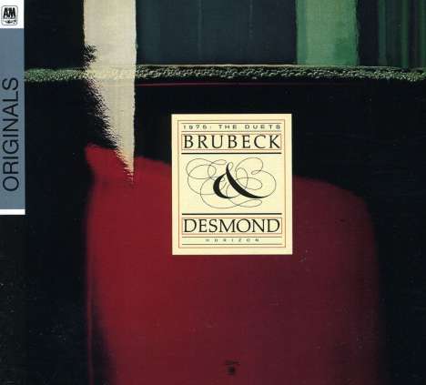 Dave Brubeck &amp; Paul Desmond: 1975: The Duets (Originals), CD