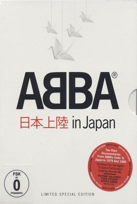 Abba: Abba In Japan 1978 &amp; 1980 (Limited Deluxe Edition), 2 DVDs
