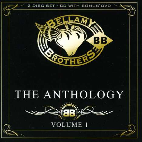 The Bellamy Brothers: The Anthology Vol.1 (CD + DVD), 1 CD und 1 DVD