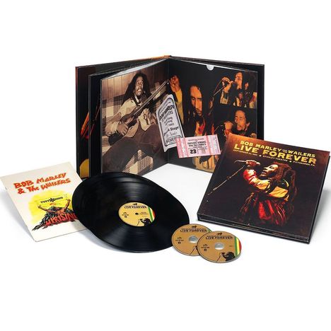 Bob Marley: Live Forever: The Stanley Theatre 23.9.1980 (2CD + 3LP), 2 CDs und 3 LPs