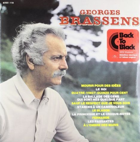 George Brassens (1921-1981): Georges Brassens, LP