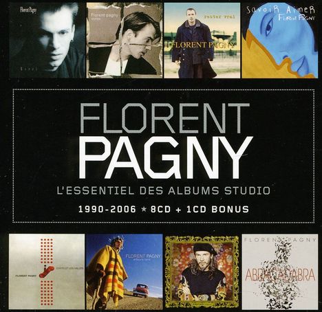 Florent Pagny: L'Essentiel Des Albums Studio, 9 CDs
