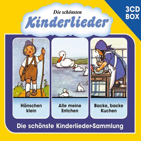Various Artists: Die schönsten Kinderlieder - Liederbox Vol. 1, 3 CDs