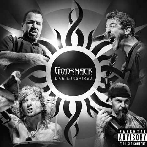 Godsmack: Live &amp; Inspired, 2 CDs