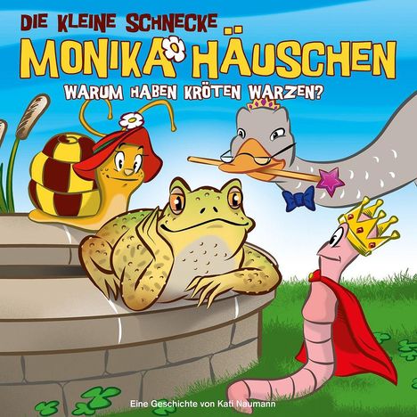 Kati Naumann: Schnecke Monika Häuschen 31. Warum haben Kröten Warzen?, CD