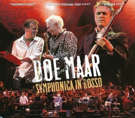 Doe Maar: Symphonica In Rosso, 2 CDs und 1 DVD