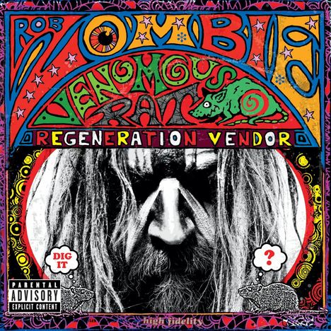 Rob Zombie: Venomous Rat Regeneration Vendor, CD