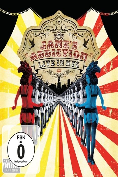 Jane's Addiction: Live In NYC 2011, 1 CD und 1 DVD