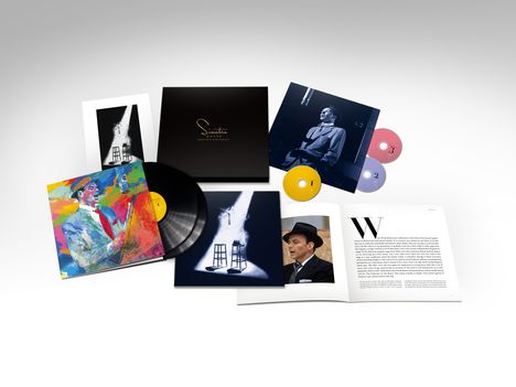 Frank Sinatra (1915-1998): Duets (20th Anniversary) (remastered) (180g) (Limited Super Deluxe Edition), 2 LPs, 3 CDs und 1 DVD