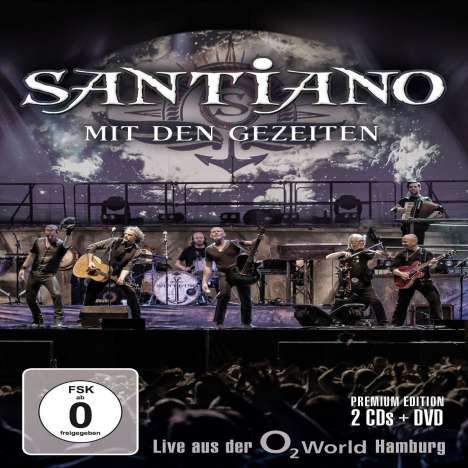 Santiano: Mit den Gezeiten: Live aus der O2 World Hamburg 2014 (Limited Premium Edition) (2 CD + DVD), 2 CDs und 1 DVD
