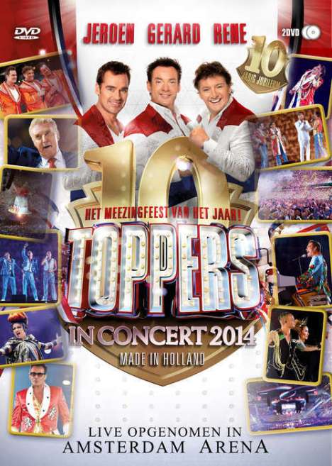 Toppers: Toppers In Concert 2014, 2 DVDs